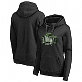 Women Seattle Seahawks NFL Pro Line by Fanatics Branded Plus Size Arch Smoke Pullover Hoodie,baseball caps,new era cap wholesale,wholesale hats